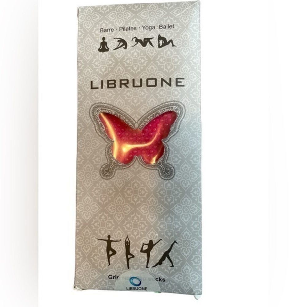 Libruone NWT Yoga Barre Socks Set of 3 Size 5-10‎